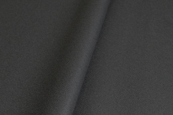 Пальтовая шерсть угольно-серый