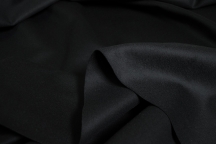 Пальтовая шерсть с отливом чёрный. Артикул 91326.17