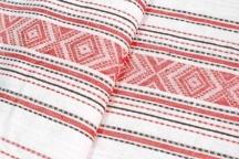 Лён декоративный орнамент 10C291-ШР 