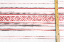 Лён декоративный орнамент 10C291-ШР 