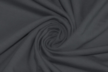French terry double-strand knitted fabric Fumé 30-03