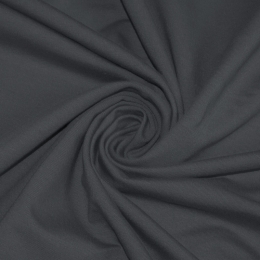 French terry double-strand knitted fabric Fumé 30-03