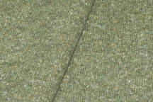 Двусторонний шерстяной трикотаж с добавлением шёлк  зелёно-оливкового цвета