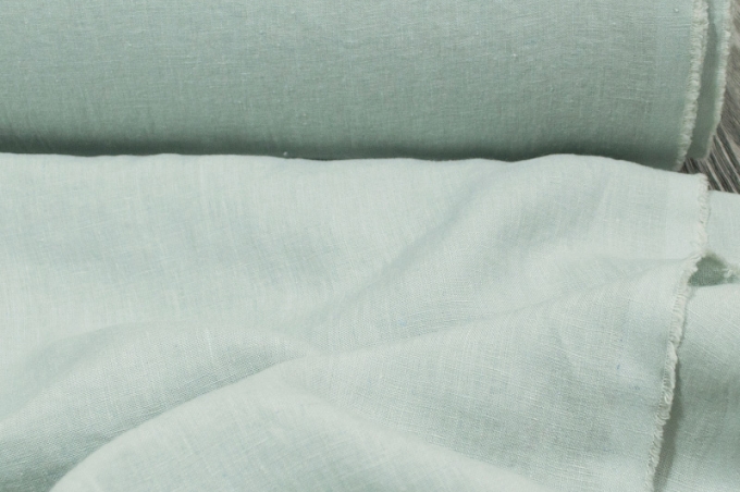 Stone Washed Linen Fabric 19C158