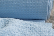 Ткань умягченная полотенечная, для пледов и покрывал. Энзимная стирка. Артикул 19С29-ШР+X+Mz