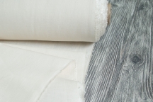 Лён костюмно-плательный молочного цвета 08С341