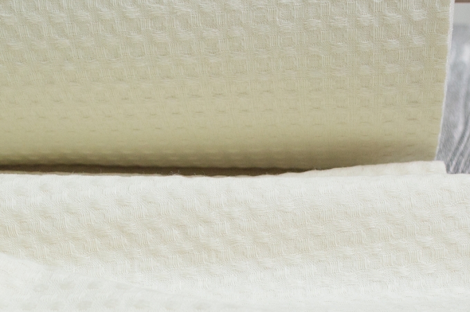 Ткань умягченная полотенечная, для пледов и покрывал. Энзимная стирка.