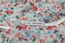 Натуральный шёлковый шифон. Артикул 89538