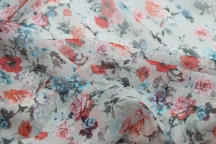 Натуральный шёлковый шифон. Артикул 89538