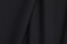Блузочно-плательный хлопок-поплин чёрного цвета