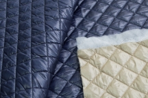 Hermes! Двусторонняя курточная стёганая ткань. Waterproof! Артикул 103914 Hermes! Двусторонняя курточная стёганая ткань. Waterproof! Артикул 103914