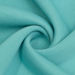 Knitted fouter 3-thread count fleece Light turquoise 21-01