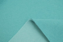 Knitted fouter 3-thread count fleece Light turquoise 21-01