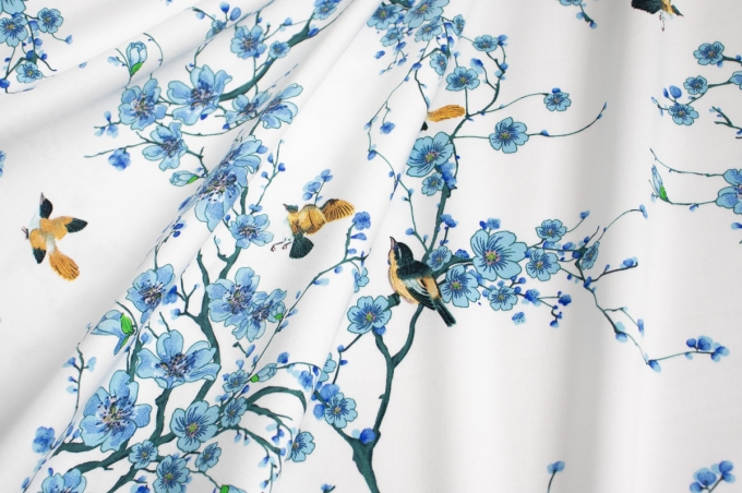 Костюмный хлопковый поплин. Артикул 101928-5