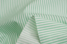 Блузочно-плательный хлопок салатовая полоска