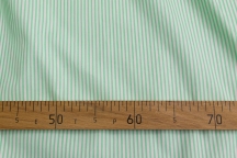 Блузочно-плательный хлопок салатовая полоска