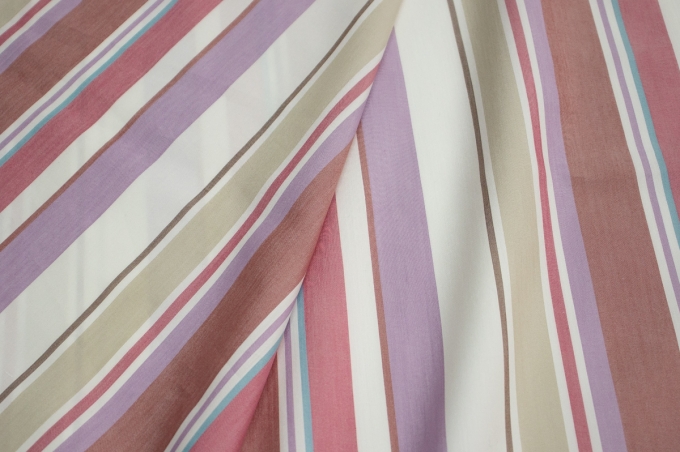 Блузочно-плательный хлопок с шелком