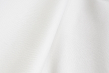 Жаккардовый костюмный хлопок в ёлочку нежно молочного  оттенка