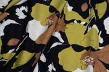 Плательная вискоза тонкая, шелковистая с полуматовым блеском