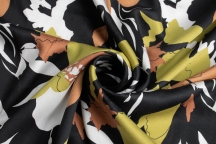 Плательная вискоза тонкая, шелковистая с полуматовым блеском