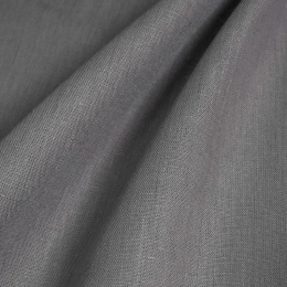 Лён декоративный темно-серый 09С52