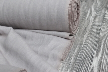 Лён костюмно-плательный светло-серый. Энзимная стирка. Лён костюмно-плательный светло-серый. Энзимная стирка.