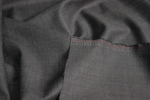 ZEGNA! Итальянская костюмно-плательная шерсть графит. Артикул E207.4