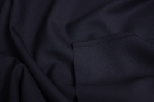 Loro piano! Итальянская костюмно-плательная шерсть чернильная. Артикул E207.7