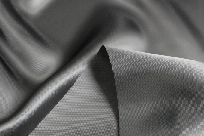 Вискозная подкладочная ткань серого цвета