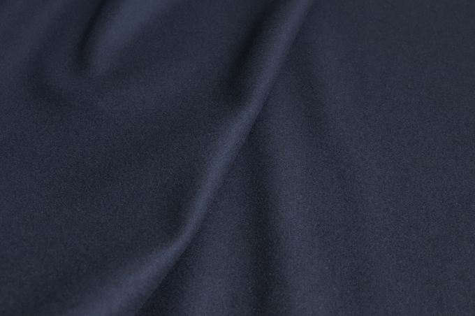 Пальтовая шерсть синего цвета