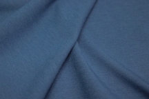 Итальянский шерстяной трикотаж синий. Артикул C800
