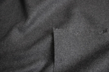 Пальтовая шерсть темно-серый меланж.