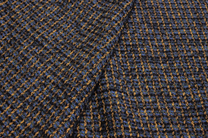 Костюмный шерстяной твид-шанель