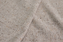 Итальянский шерстяной твид бежево-капучиновый Итальянский шерстяной твид бежево-капучиновый