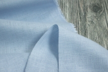 Лён костюмно-плательный небесно-голубой 4C33