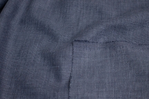 Итальянская костюмная шерсть деним