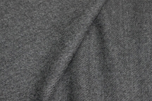 Итальянская костюмная шерсть тёмно серый меланж