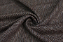 Итальянская костюмная шерсть-жаккард ёлочка