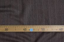 Итальянская костюмная шерсть-жаккард ёлочка