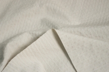 Итальянский плательный хлопок-жаккард бежевый