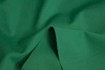 Итальянский костюмно-плательный хлопок изумрудно-зелёный