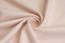 Итальянская тонкая пальтовая шерсть светло-розовая