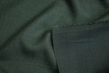 Итальянская костюмная шерсть изумрудно-зелёная