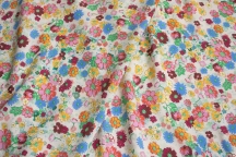 Блузочно-плательная креповая вискоза луговые цветы Блузочно-плательная креповая вискоза луговые цветы