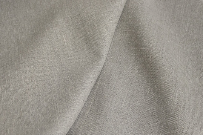Drapery Tablecloths Heavyweight Linen undyed grey