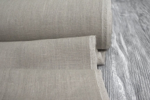 Drapery Tablecloths Heavyweight Linen undyed grey