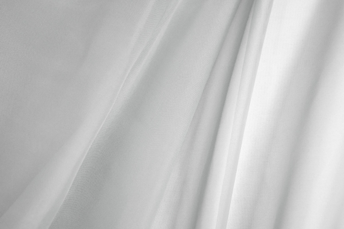 Tulle fabric light grey HURREM 2056