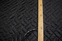 Курточная стёганая ткань waterproof черный