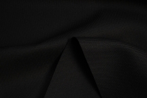 Hugo Boss Итальянская плотная костюмная шерсть черная