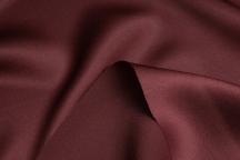 Натуральный шёлк-атлас бордо